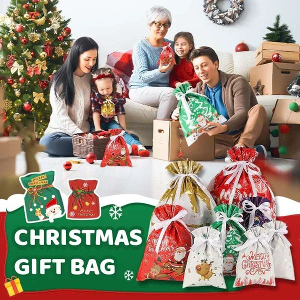 🔥50% OFF🎅The World’s Best Christmas Gift Bag With Drawstring🎁