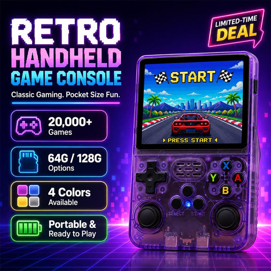 🔥 2026 Latest AOAOIO™  Retro Console 🎯 40,000+ Preloaded Classic Retro Video Games 🌍