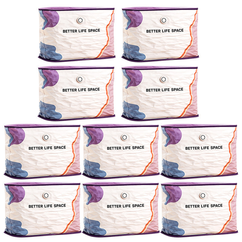 2026 HOT SALE✨ 50% OFF! 🔥No‑Pump Vacuum Storage Bags – Press & seal, no pump needed.