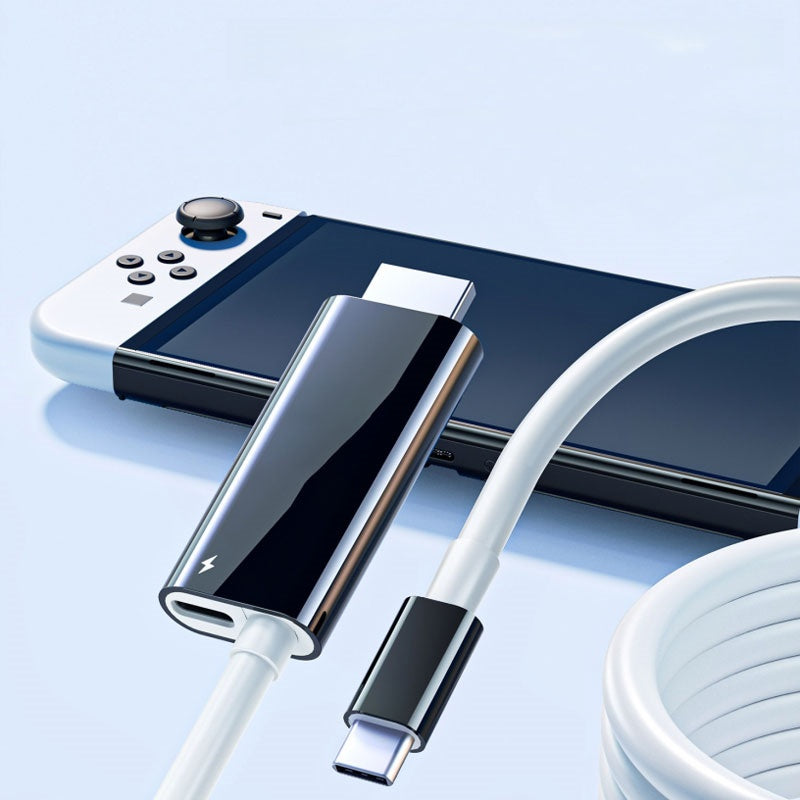 🔥 LIMITED-TIME 50% OFF! ✨Buy more save more🔥USB-C to HDMI Adapter Cable for Switch 🌍