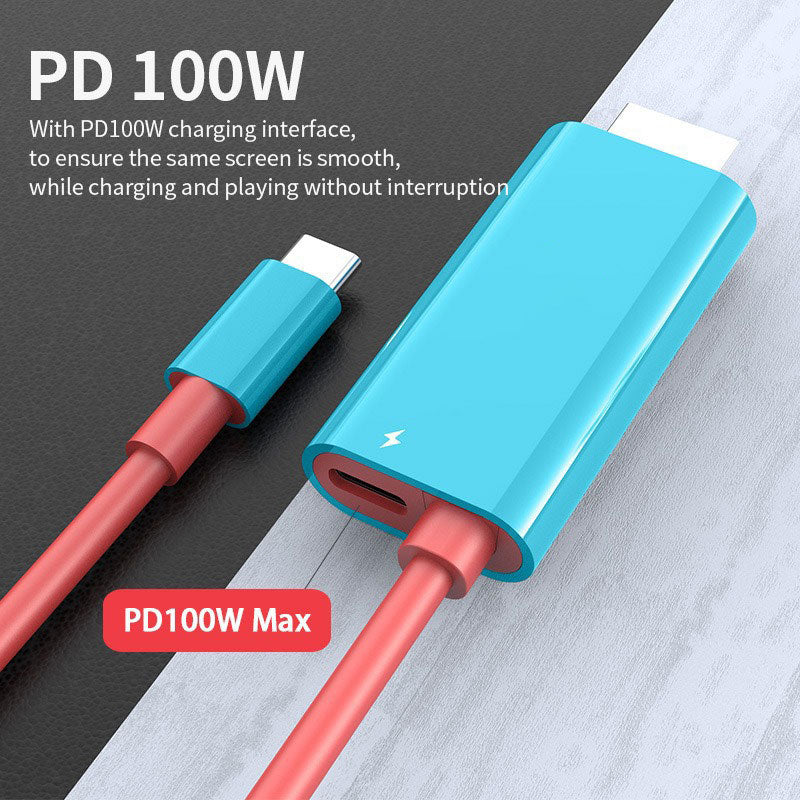 🔥 LIMITED-TIME 50% OFF! ✨Buy more save more🔥USB-C to HDMI Adapter Cable for Switch 🌍