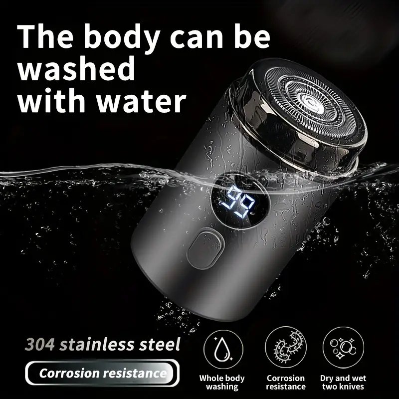 🔥50% OFF: The Pocket-Sized Power Shaver with Smart Display 🌍