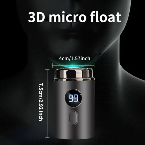 🔥50% OFF: The Pocket-Sized Power Shaver with Smart Display 🌍