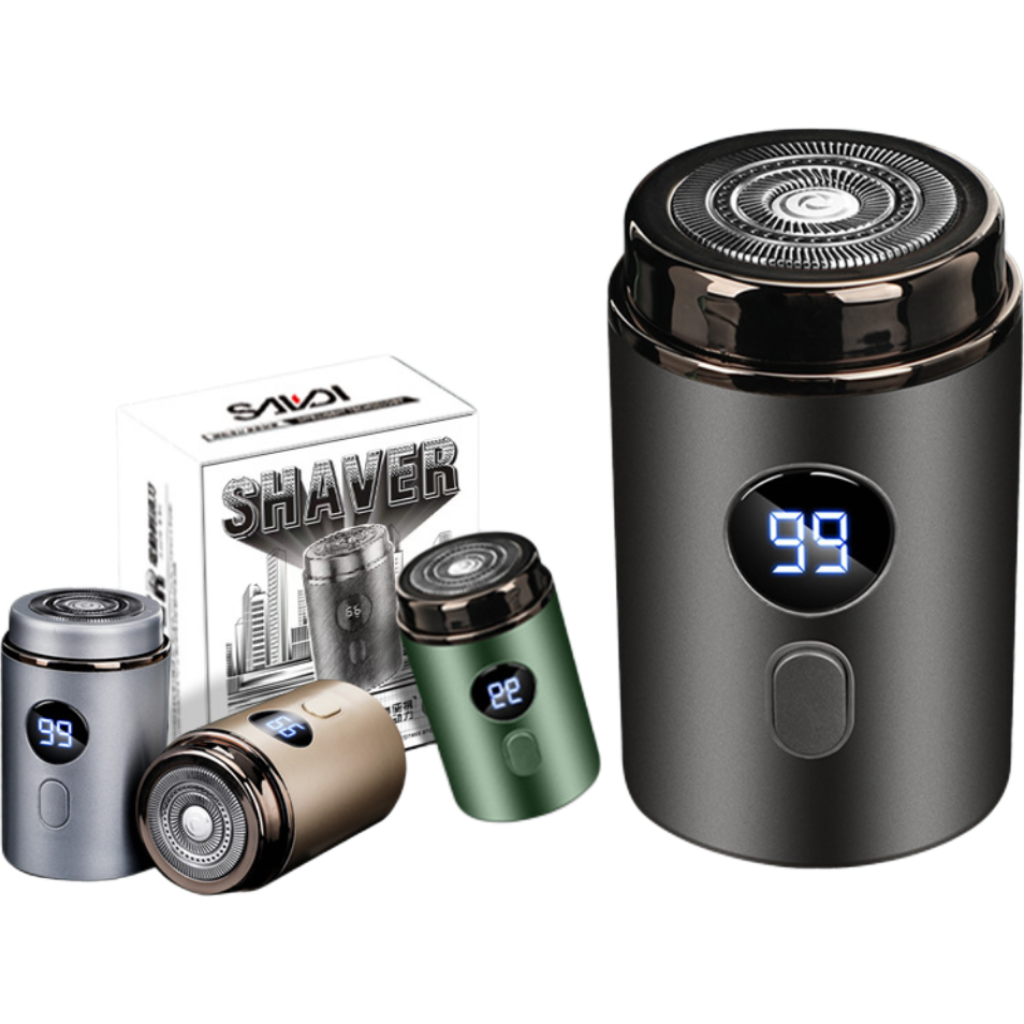🔥50% OFF: The Pocket-Sized Power Shaver with Smart Display 🌍