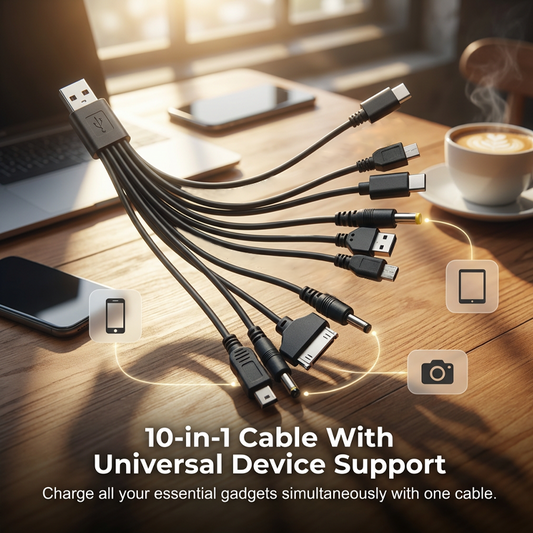 AOAOIO™ 10-in-1-Universal-USB-Ladekabel