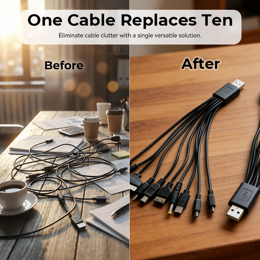 AOAOIO™ 10-in-1-Universal-USB-Ladekabel