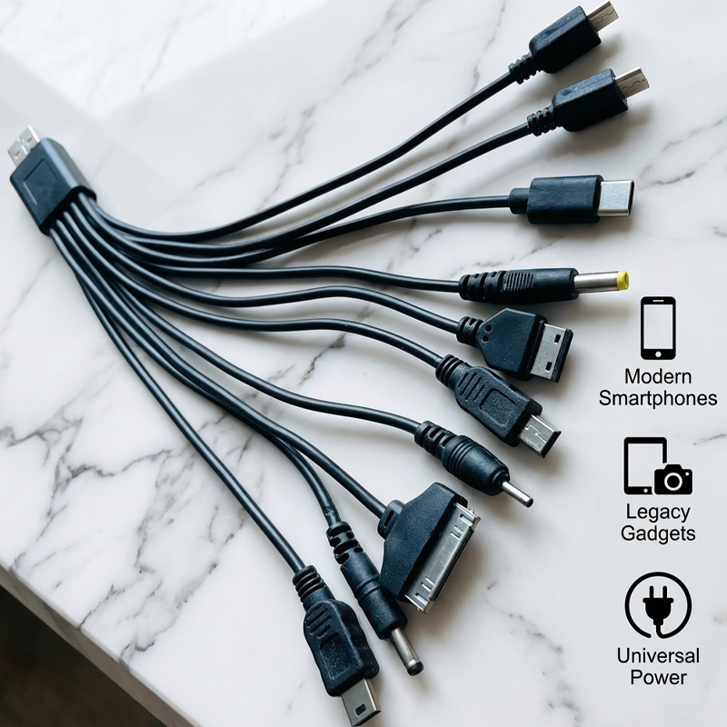 AOAOIO™ 10-in-1-Universal-USB-Ladekabel