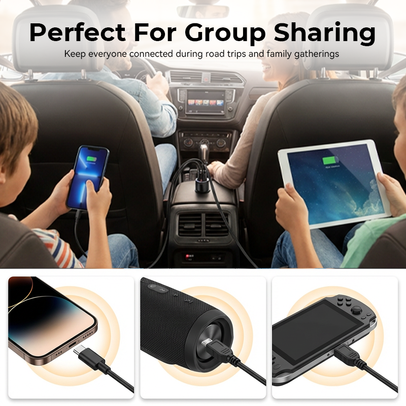 AOAOIO™ 10-in-1-Universal-USB-Ladekabel