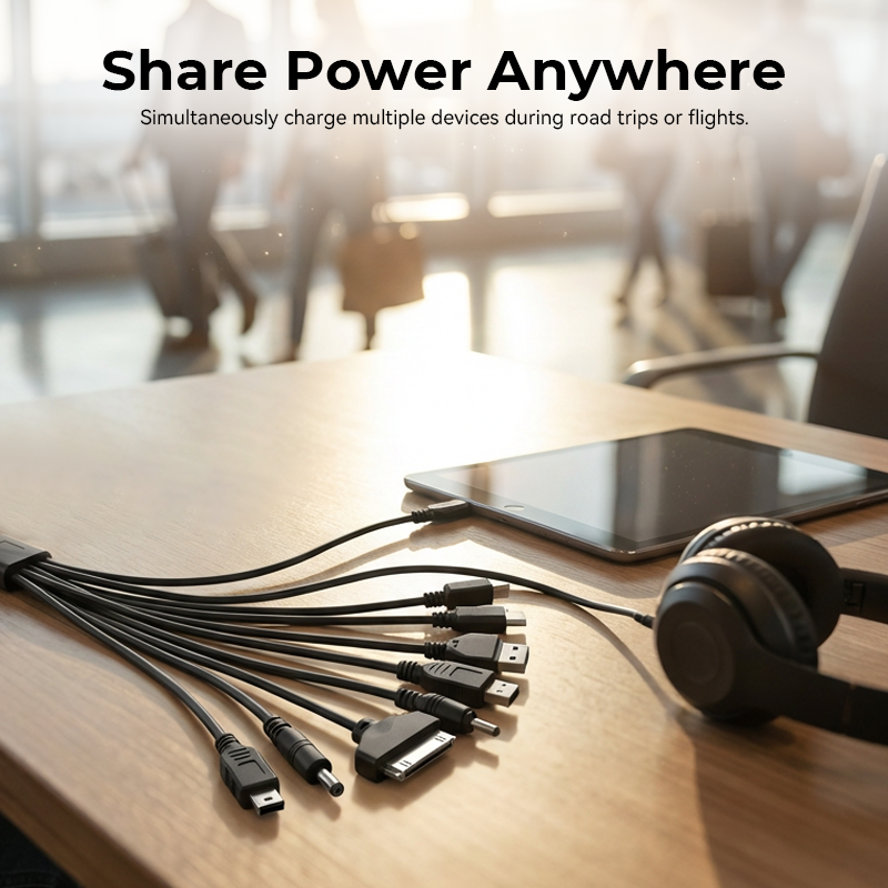 AOAOIO™ 10-in-1-Universal-USB-Ladekabel